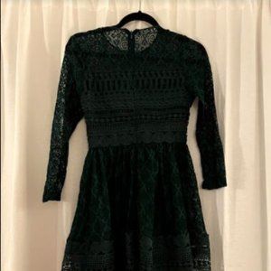 ASOS Green Lace Dress